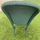 Lloyd loom dining/ accent chairs. Different colours. Different fabric. Choose the combination