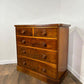 Victorian Flame Mahogany Chest of Drawers