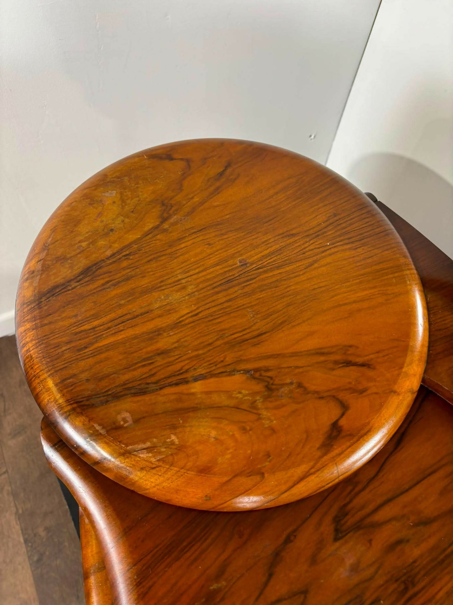 Art Deco Walnut Veneer Dressing Table by Shrager