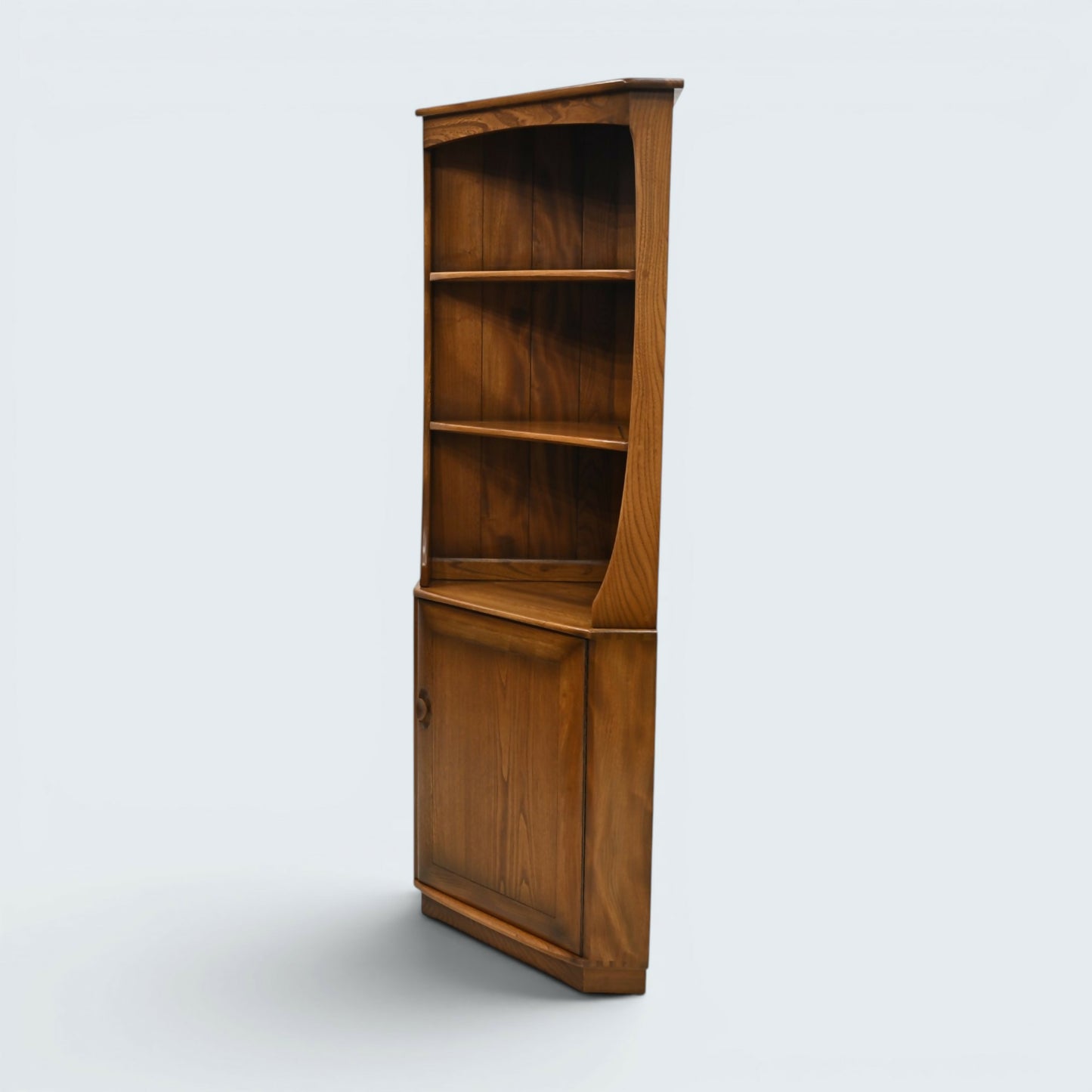 Genuine Ercol Windsor Corner Cabinet Light Finish Model 743 FREE UK Delivery