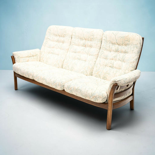 Ercol 3str Sofa Sunningdale Range Bird Print Golden Dawn Frame FREE UK Delivery