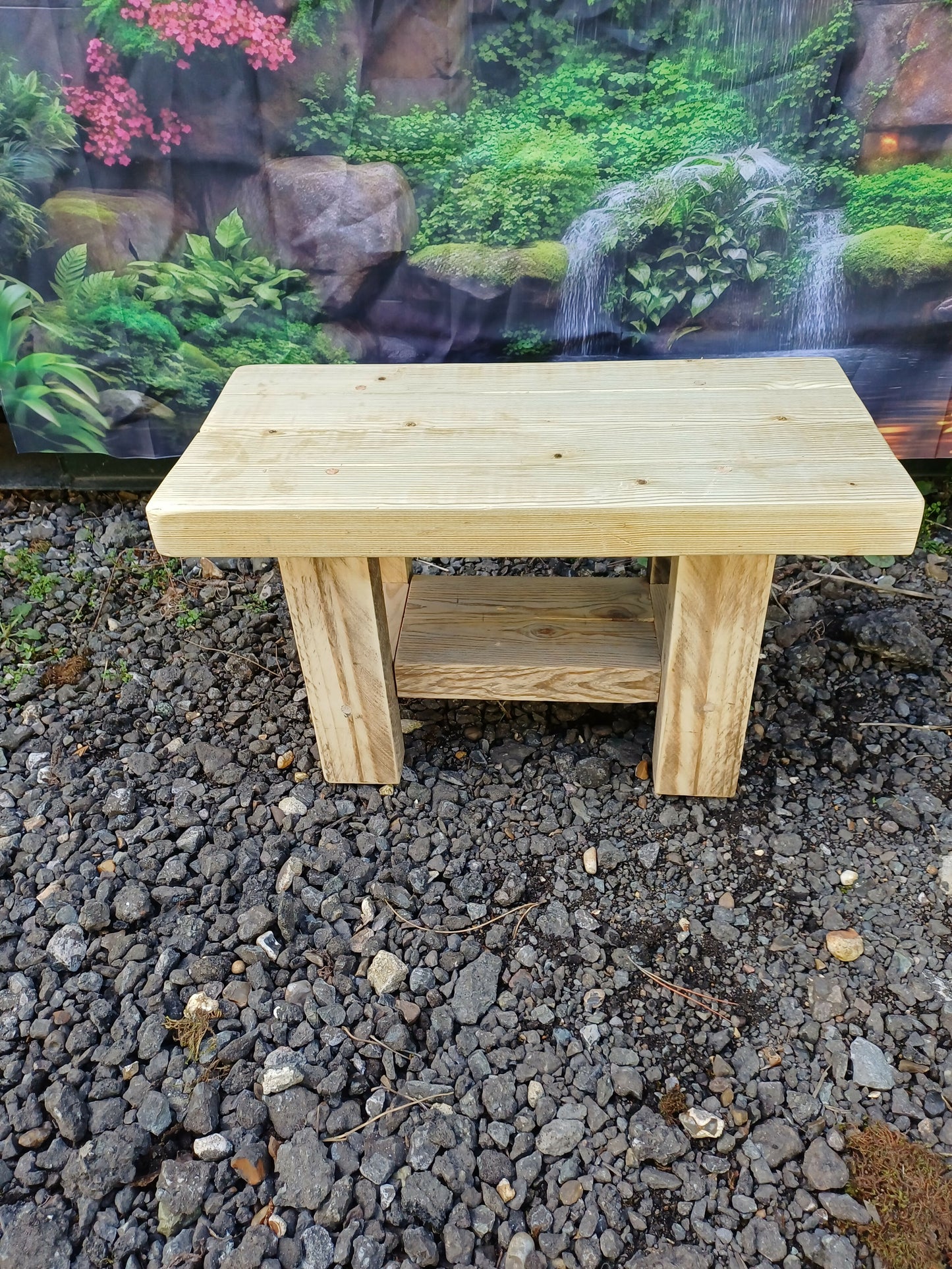 Small wooden table
