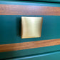 Available for commission Mid century sideboard / MCM / vintage / retro / custom / hand painted / A Younger sideboard / rare / teak / cabinet