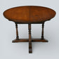 Old Charm Oak Round Dining Table Extending Seats 6 Tudor Brown FREE Delivery*