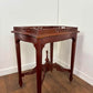 Vintage Chippendale Style Silver Display Table