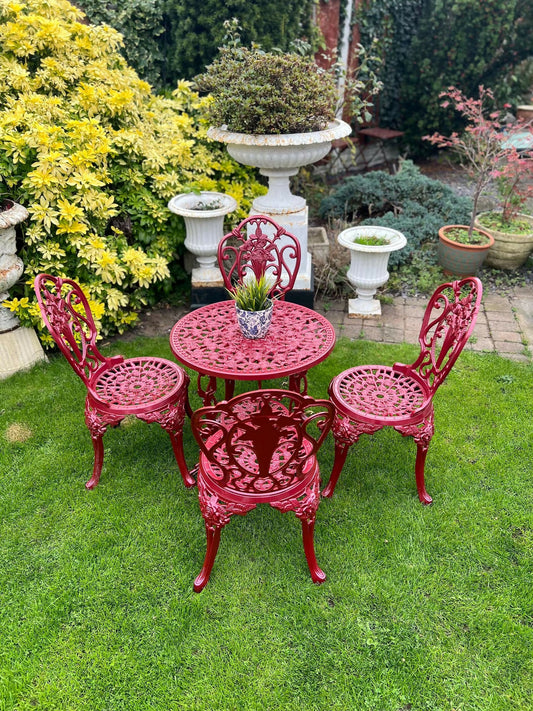 Cast Iron Patio Set fully Restored