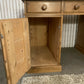Handmade Solid Pine Desk with Cupboard • Home Office Study Table • Classic Wooden Desk
