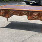 French Empire Style Large Inlaid Kingswood Desk With Brass Decoration