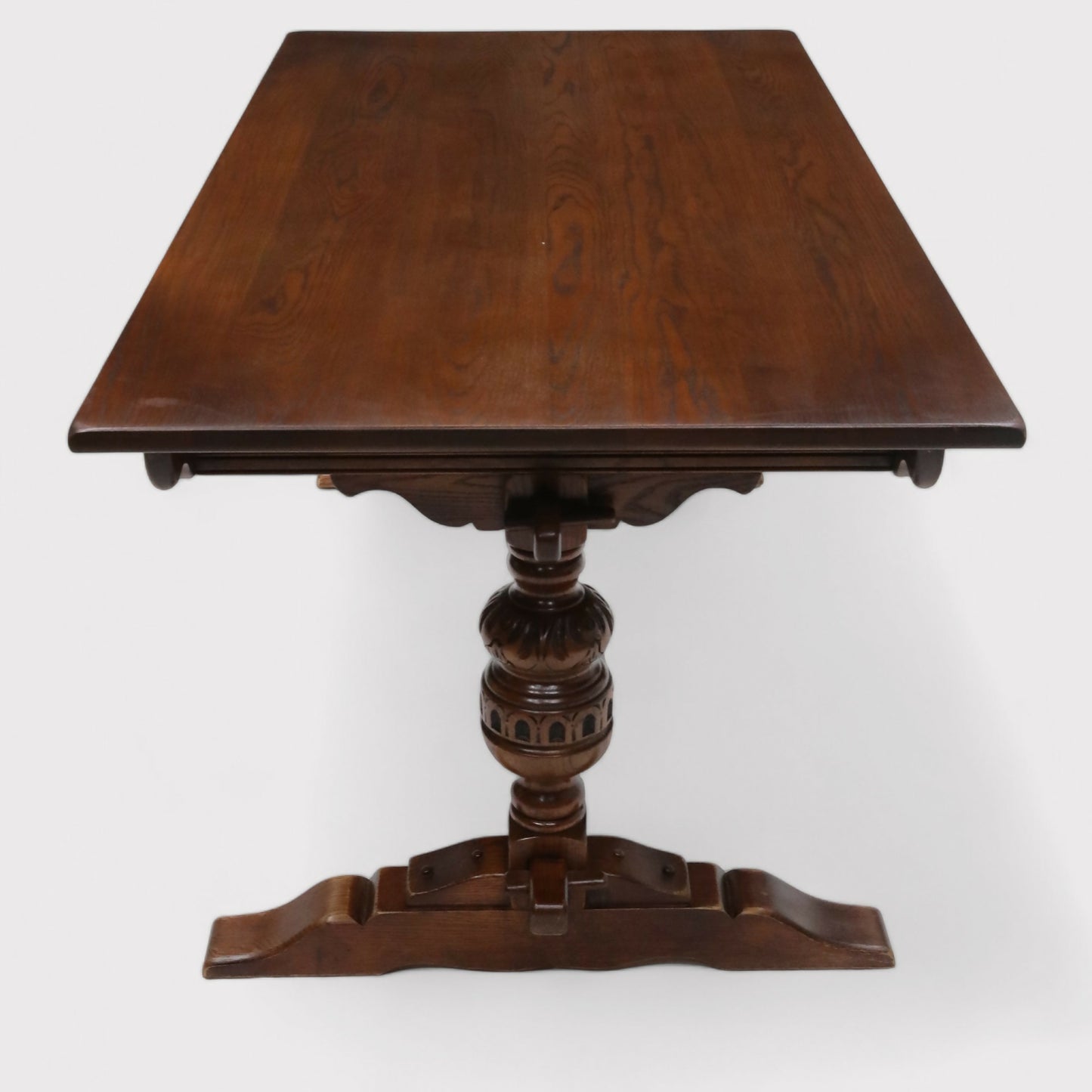 Old Charm Dining Table Solid Oak Refectory Tudor Brown 1727 FREE UK Delivery*. SBR9297/2806D
