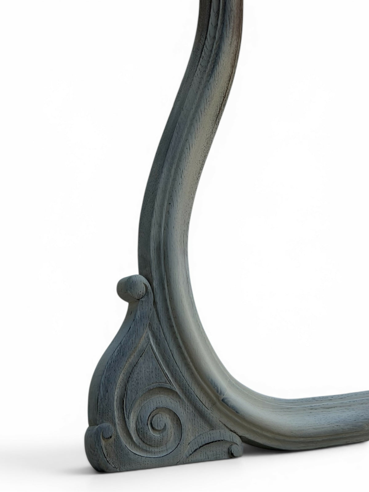 Vintage French Elegant Curved Mirror
