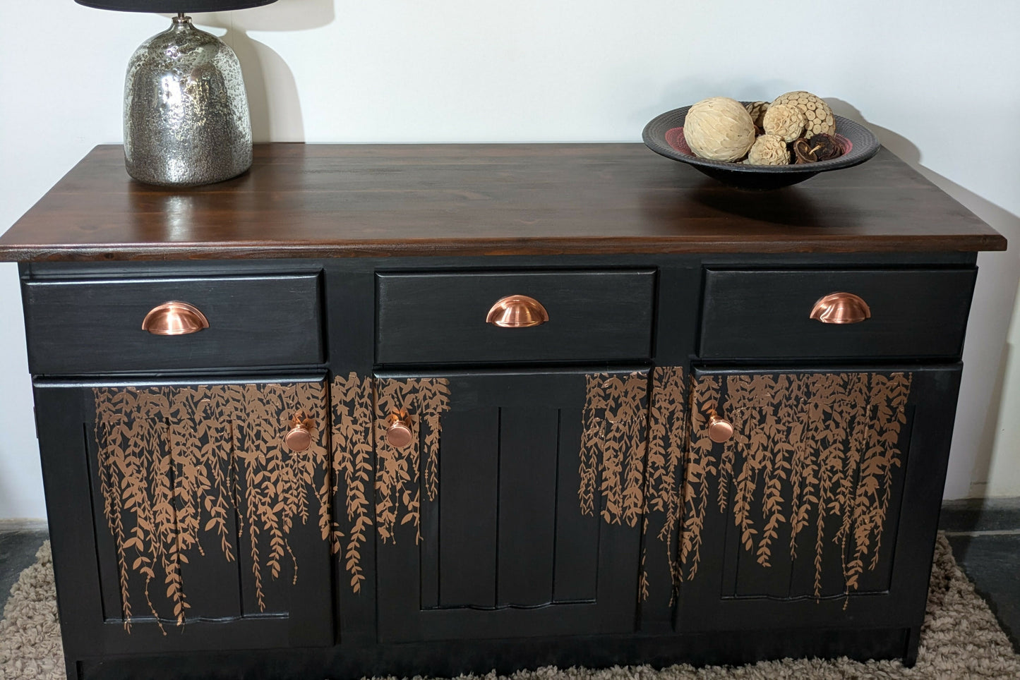 Gold Leaf Dresser