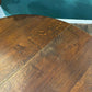 Large Oak Dropleaf Dining Table On Turned Legsgh