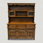 Old Charm Oak Dresser In Tudor Brown 4ft 6" Wide Door & Drawer FREE UK Delivery*. SBR10919/0909E