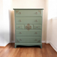 Stag Minstrel Pale Green Chest of drawers