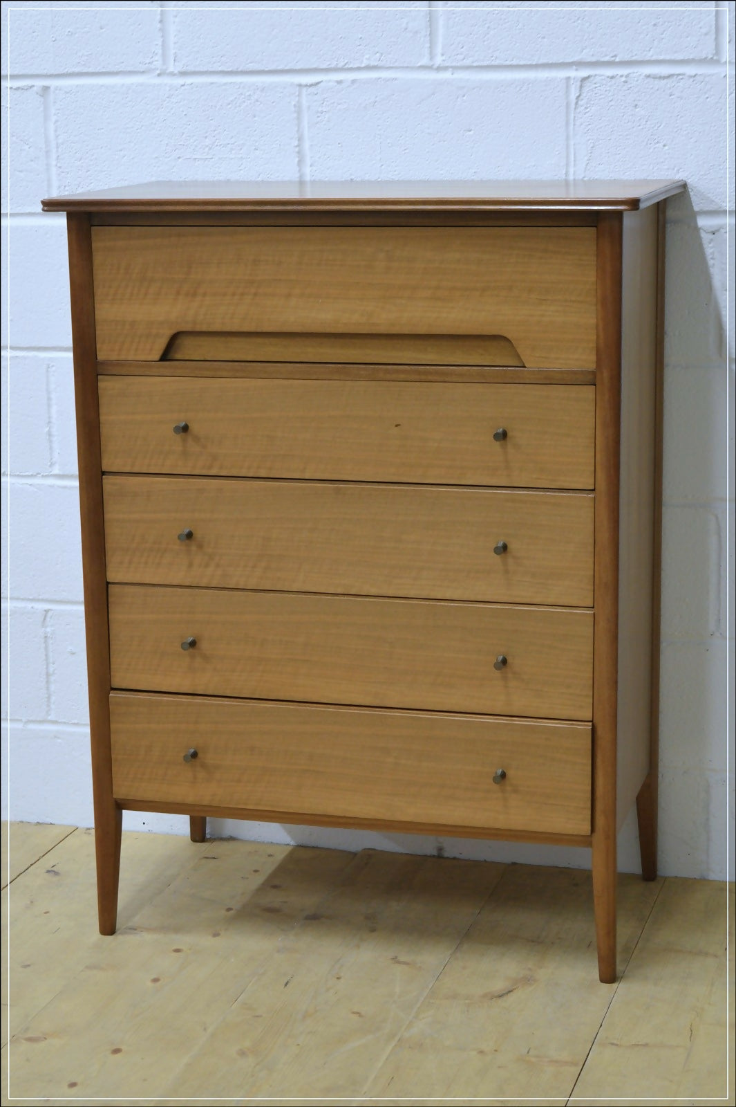Vintage Teak Chest of Drawers G Plan Era EON Tallboy Danish Design DELIVERY