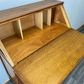 Secretaire Writing Desk Vintage French Oak Bureau Carved Cabinet LOT 3755