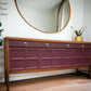 Available for commission Nathan sideboard / mcm/ vintage / retro / custom / hand painted / rare / teak / drinks cabinet / mid century