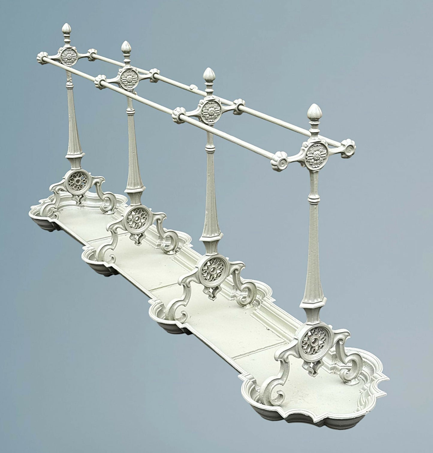 A Large Antique French Cast Iron Umbrella / Stick Stand