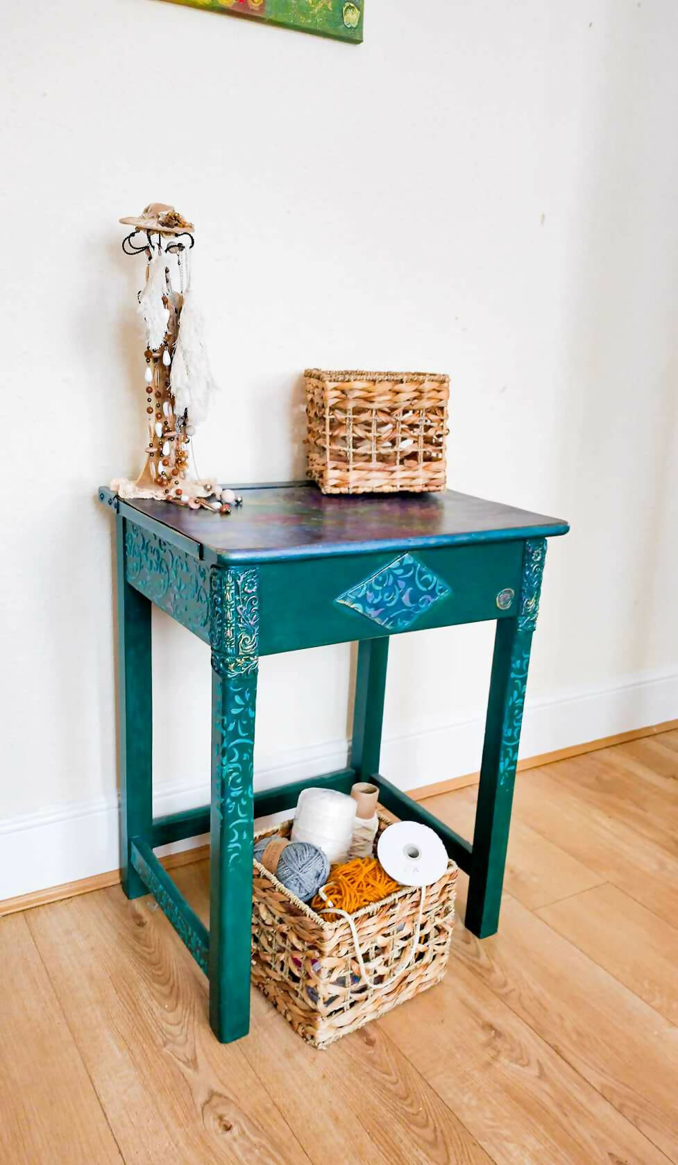 Upcycled Vintage Desk Dressing table School desk