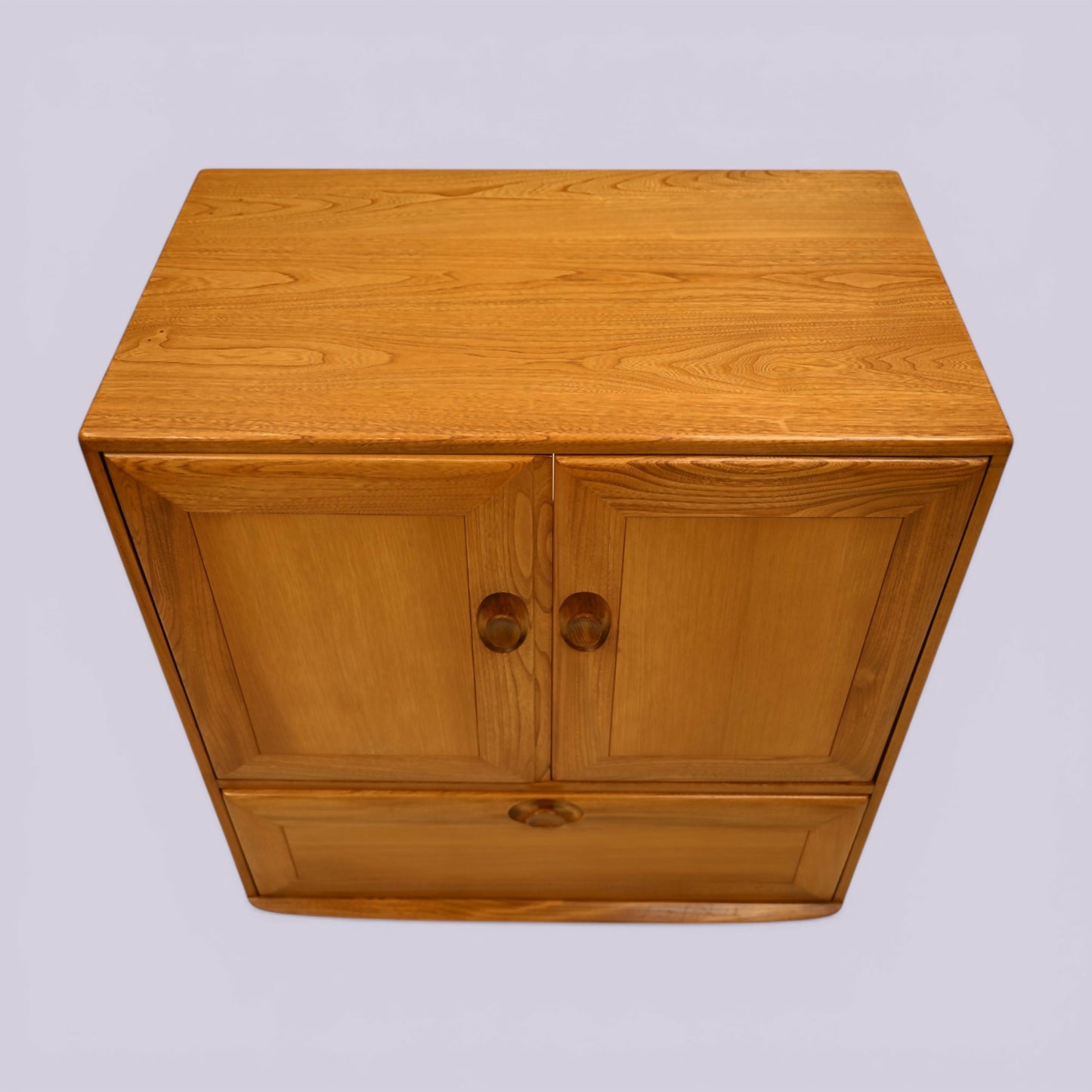 Ercol Mural TV Video Cabinet Windsor Range Light Finish FREE UK Delivery