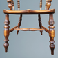 Set of Six Ash & Elm Broad Arm High Back Windsor Armchairs