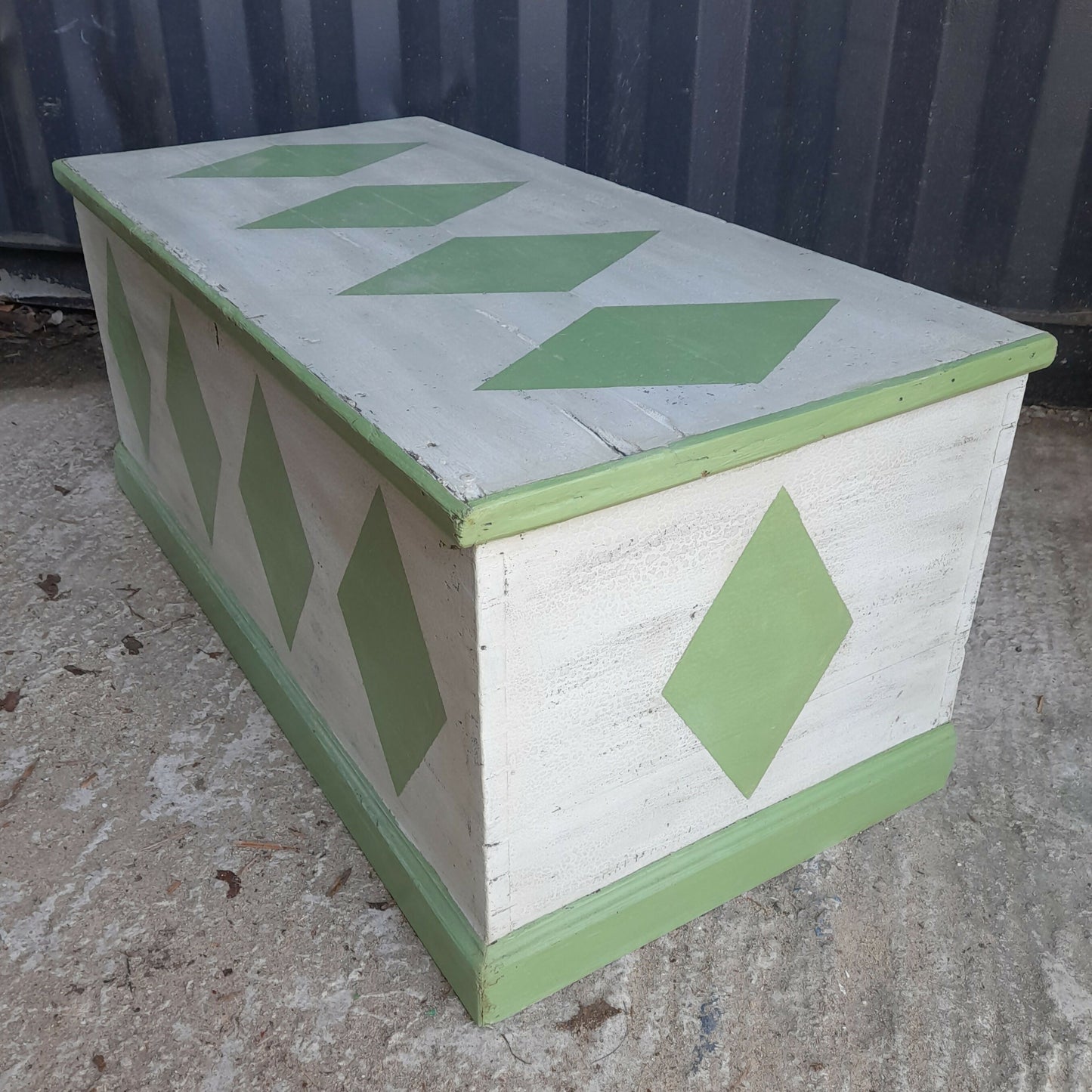 Victorian Pine Blanket Box