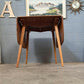 Ercol Plank Drop Leaf Dining Table ~ mid century ~ vintage ~ refurbished