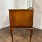 Vintage Austin Suite Walnut Dressing Table with Triple Mirror