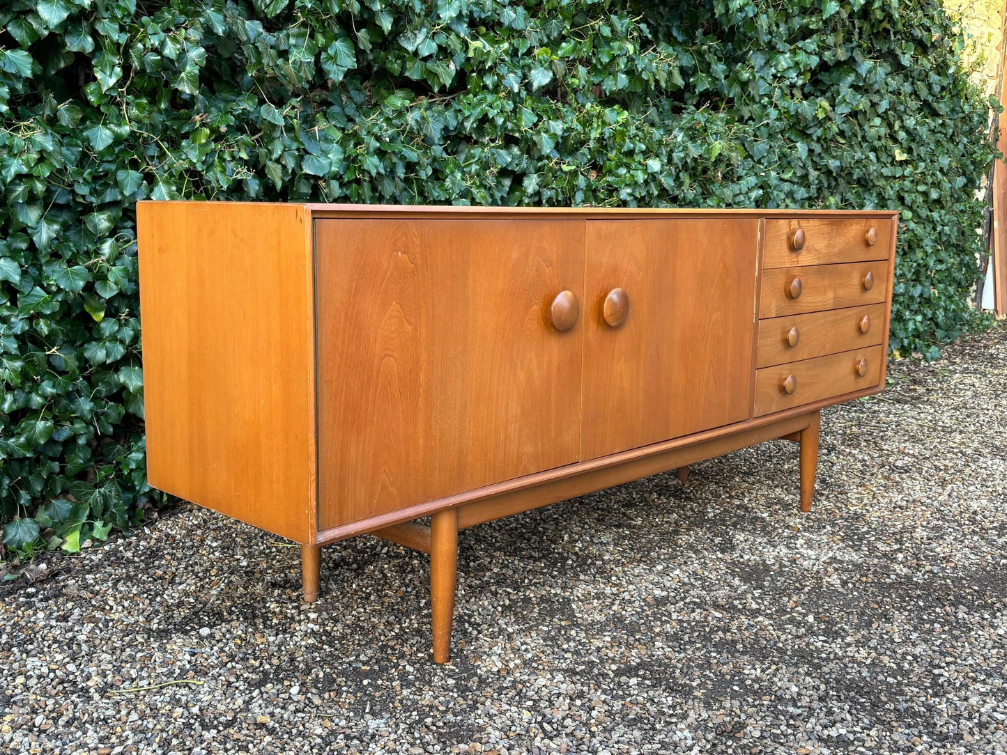 Vintage Mid Century Teak Sideboard c.1970s