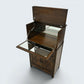 Jaycee Wine/Gin Drinks Cabinet Mirrored Pouring Surface Cupboard FREE Delivery