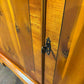 Yew Wood Two Door Two Drawer Cabinet
