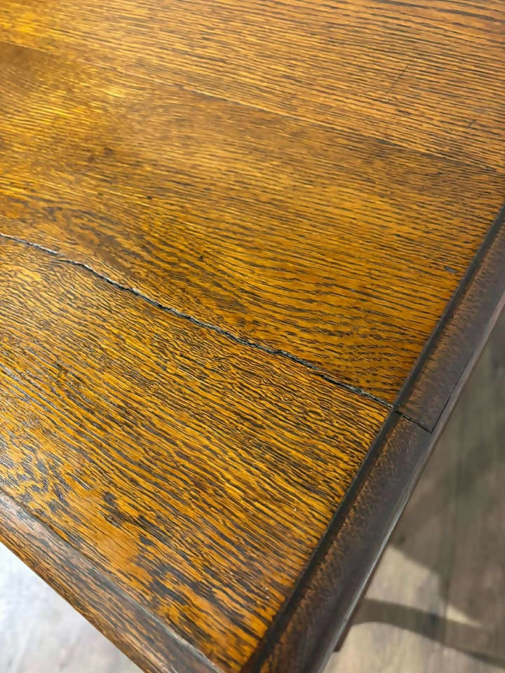 Vintage Oak Cabriole Leg Sideboard