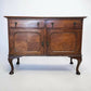 Vintage Oak early 20th C sideboard cupboard