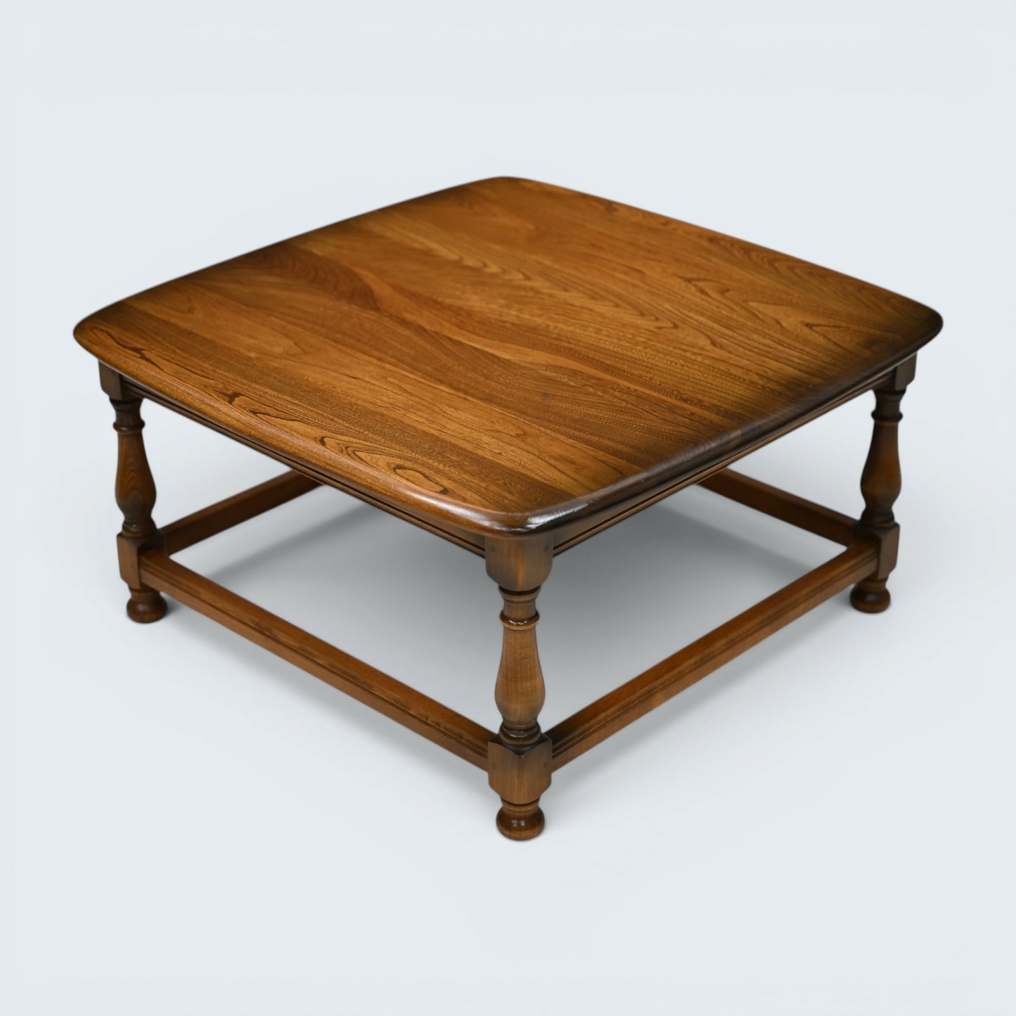 Ercol Square Low Coffee Table in Golden Dawn Finish 76cm Square FREE UK Delivery