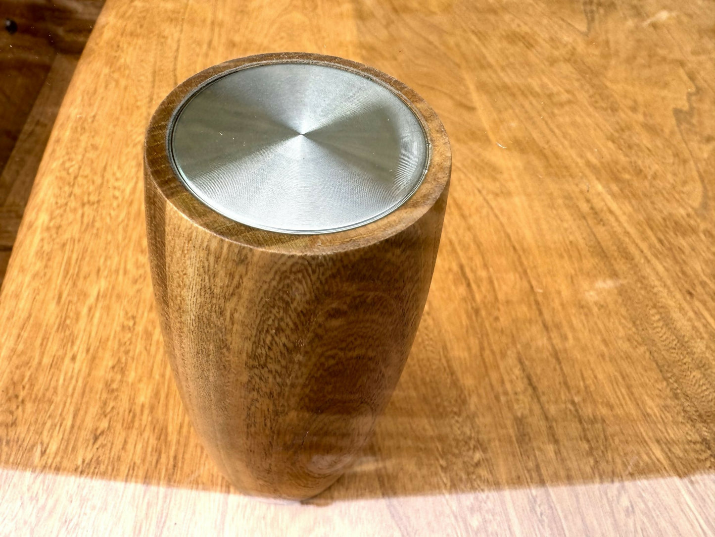 Ercol Light Elm Windsor Glass Top Coffee Table - Pandoras Box