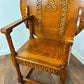 Arts & Crafts Oak Monks Chair/Metamorphic Table