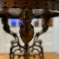Rare Occasional Table Cast Iron featuring Queen Victoria with a Hardwood Top