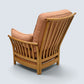 Ercol Piccola Easy Chair Light Orange Upholstery Light Finish FREE UK Delivery*