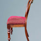 Set of Four Antique Victorian Mahogany Balloon Back Dining Chairs