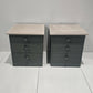 Pair of bedside tables in Empire Green
