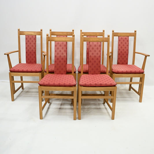 6 Ercol Hampton Dining Chairs Including 2 Carvers Golden Dawn FREE UK* Delivery. SBR10100/1902E