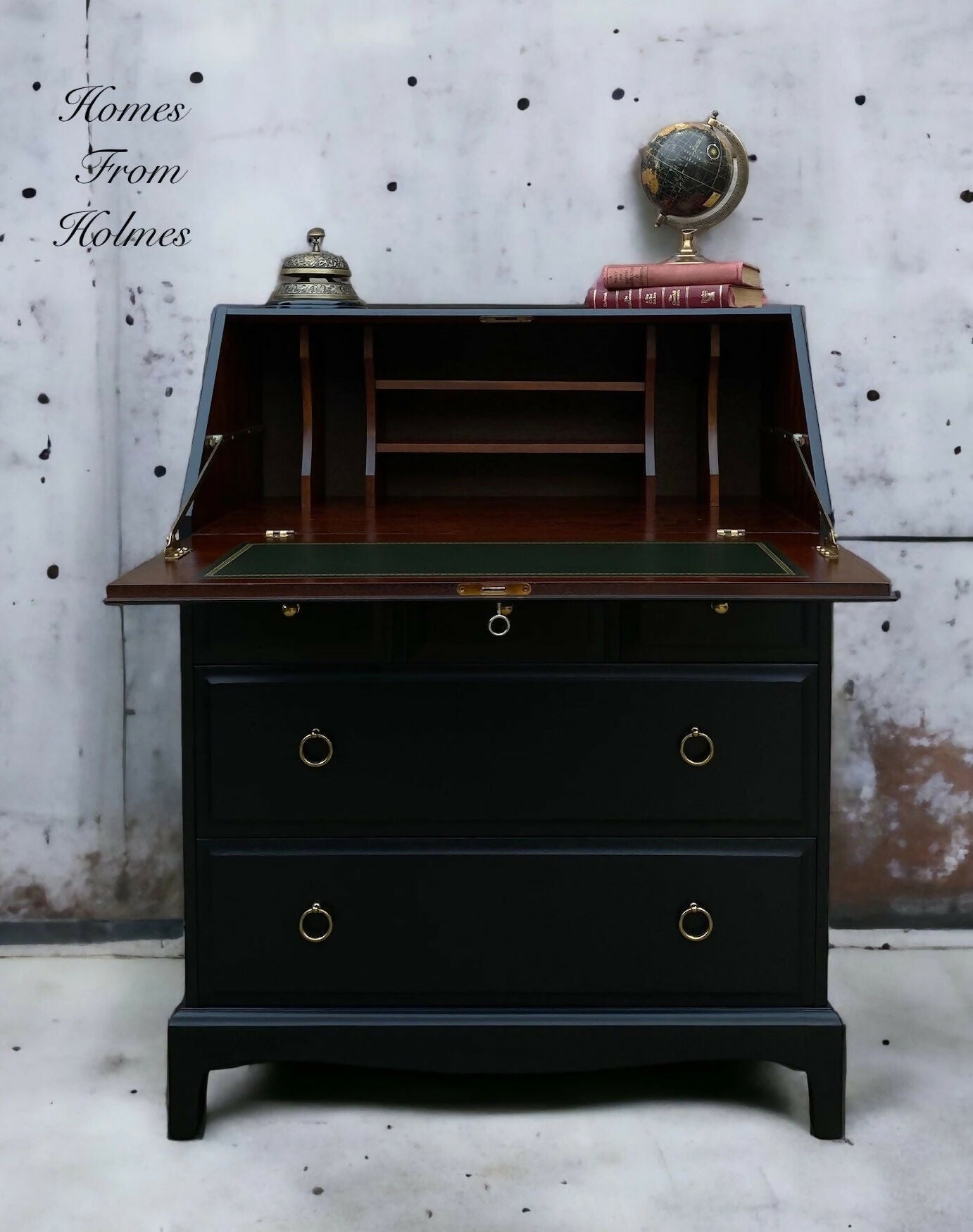 Available for commission / Stag Minstrel bureau / writing desk / vintage Stag desk