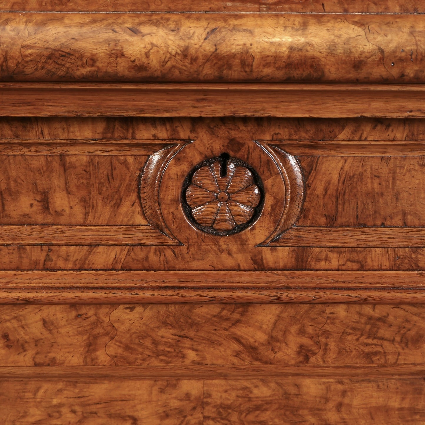 Victorian Pollard Oak Art Deco Sideboard