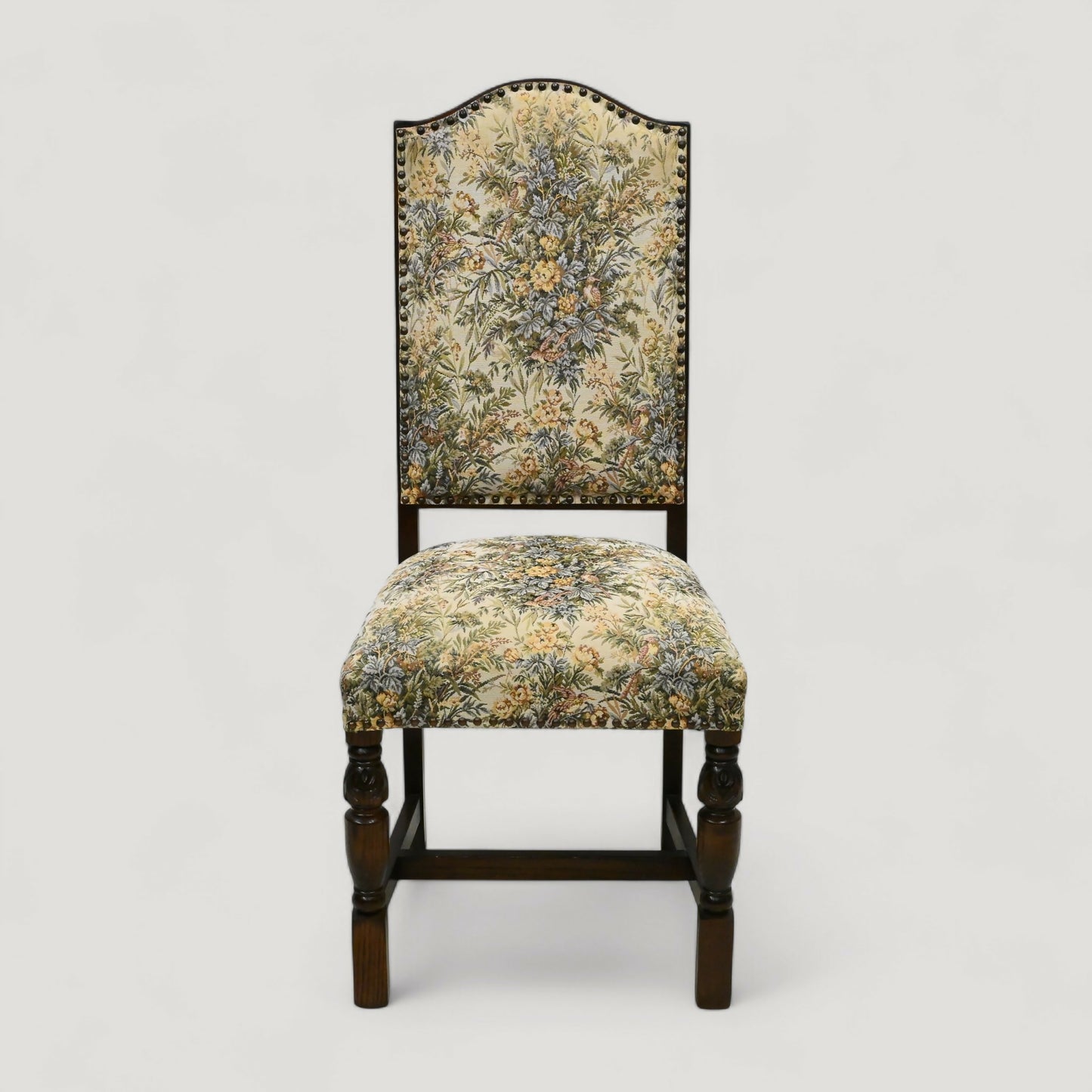 6 Dining Chairs By Jaycee Studded Upholstered Seats & Backs FREE UK Delivery*. SBR10950/1709E