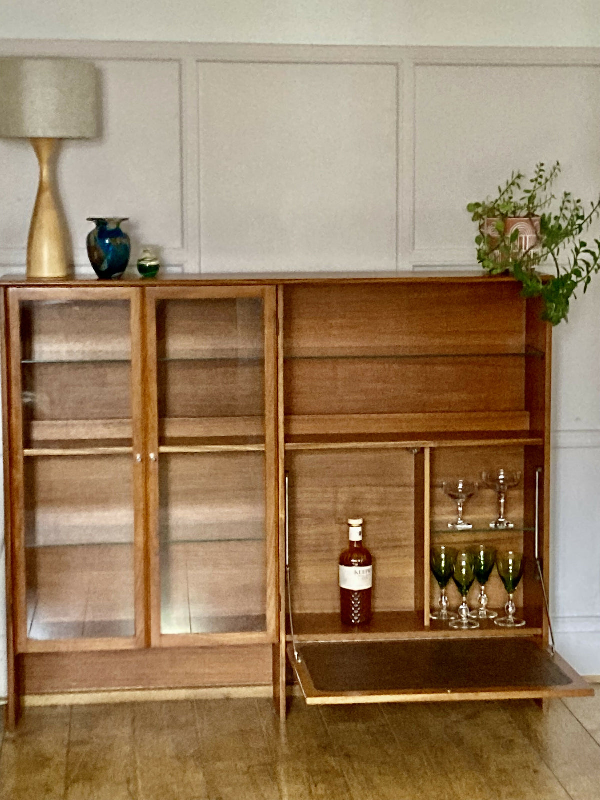 Mid Century Display Cabinet