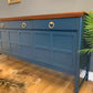 Hauge blue Nathan teak sideboard