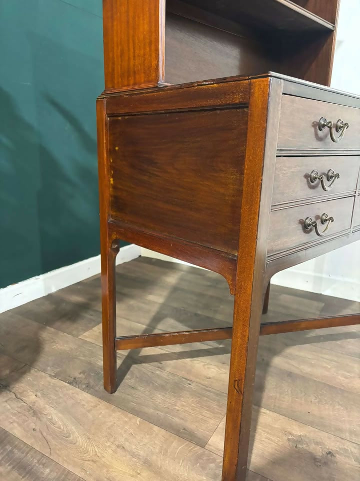 Edwardian Mahogany Music Chestb