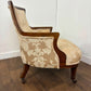 Edwardian Mahogany Inlaid Tub Chair