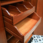 A Pair of G Plan Tola and Black His and Hers Wardrobes Librenza Range 1960s