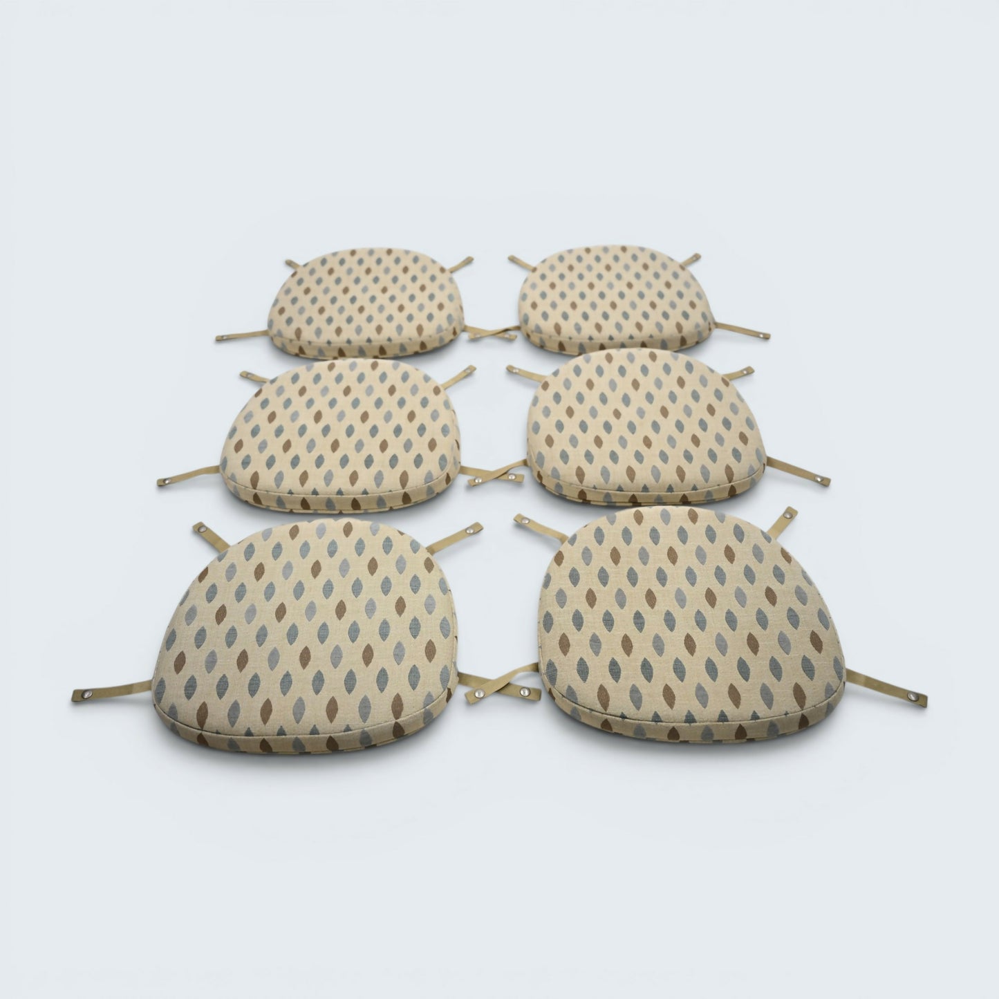 6 Ercol Chair Cushions With Popper Fixing Strap FREE UK Delivery